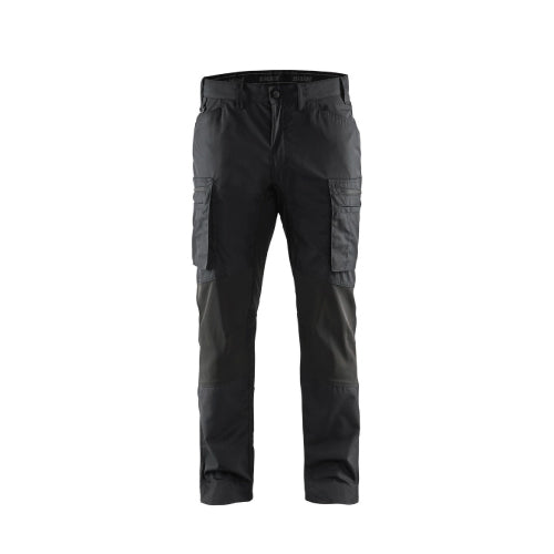 Blaklader Men's Service trousers short with stretch black