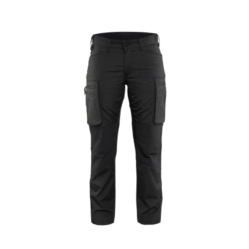 Blaklader Women's Service trousers short with stretch black